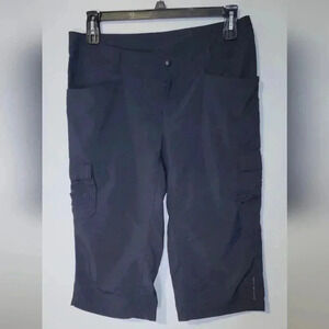 Columbia Women Omni-Shade Snap Capri Cargo black Size 10